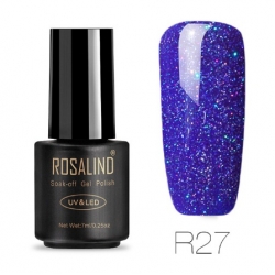 Гел Лак Брокатна Серия 7ml R27 Rosalind